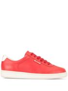 Chanel Pre-owned Chanel Pre-owned Cc Sports Line Sneakers - Red