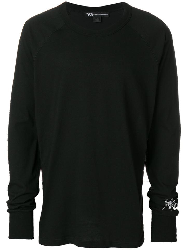 Y-3 Crew Neck Shirt - Black