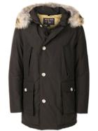 Woolrich Hooded Parka - Brown