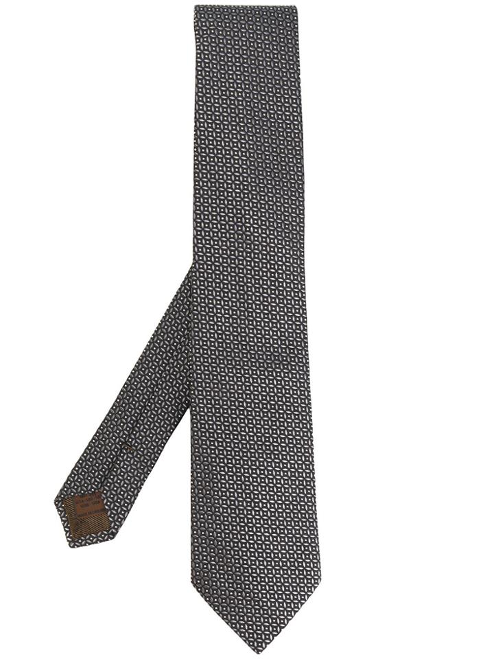 Church's Micro Patterned Tie - Black