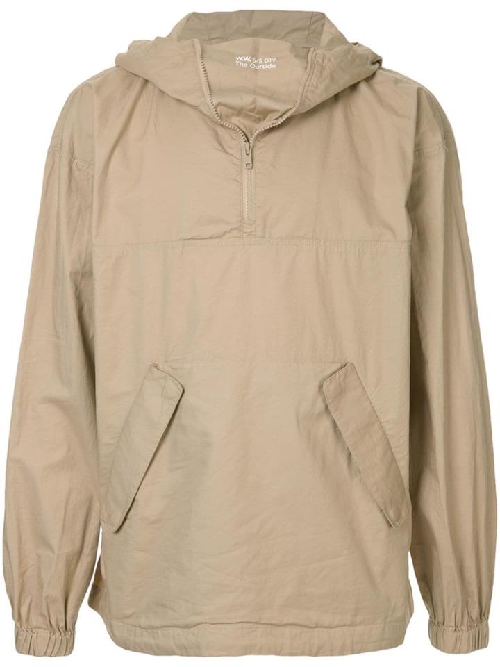 Wood Wood Light Khaki Windbreaker - Brown