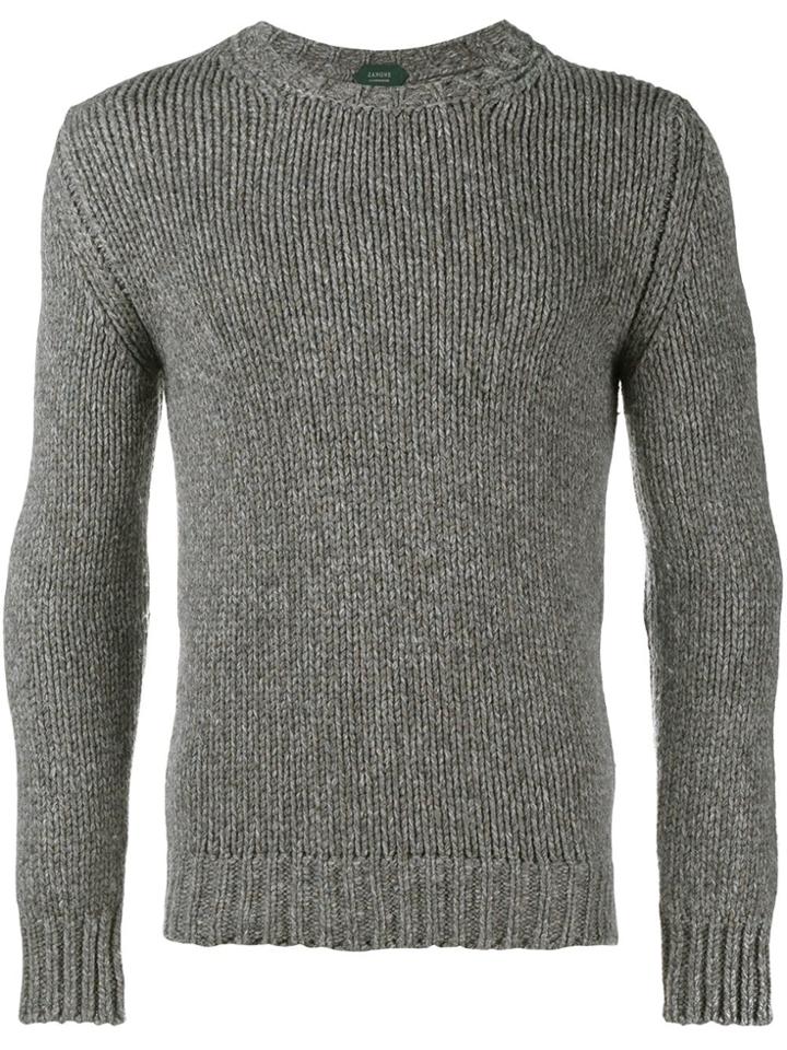 Thom Browne Cable Knit Turtleneck Jumper - Blue