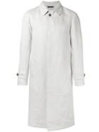 Hevo Single Breasted Coat, Men's, Size: 46, White, Linen/flax/acetate/viscose/nylon