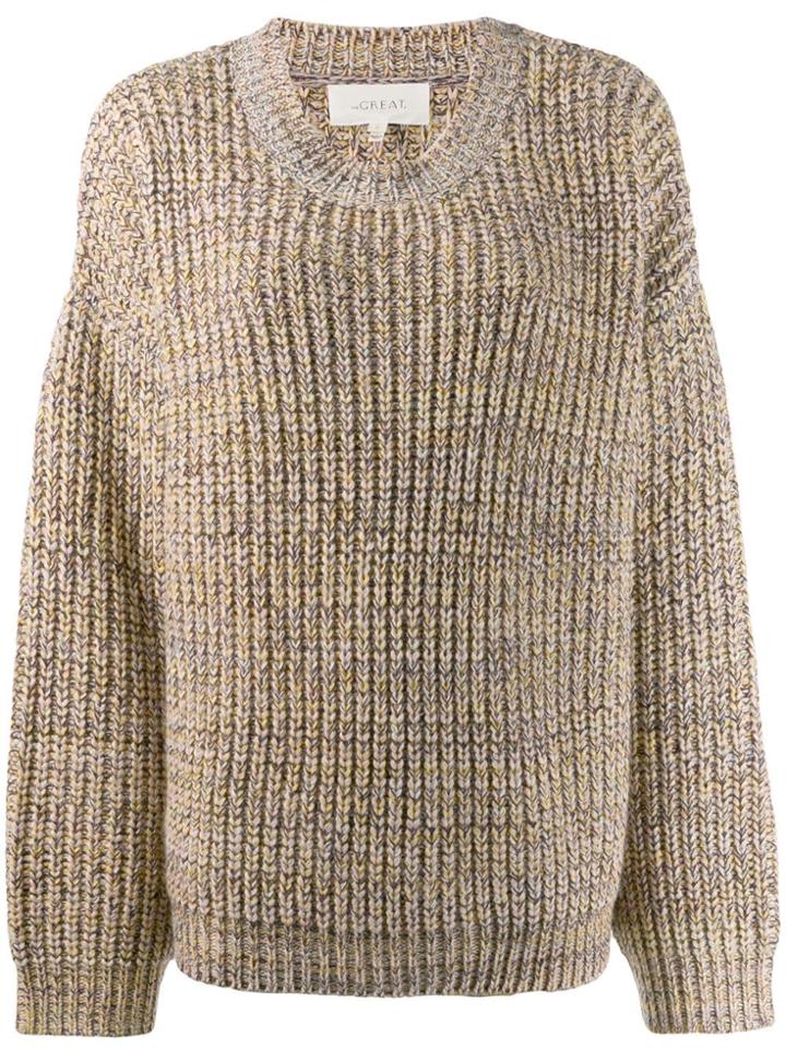 The Great. Knitted Jumper - Neutrals