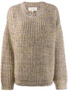 The Great. Knitted Jumper - Neutrals