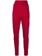 Romeo Gigli Pre-owned High Waist Trousers - Red