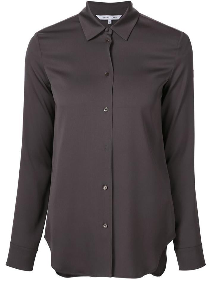 Helmut Lang Stretch Silk Shirt