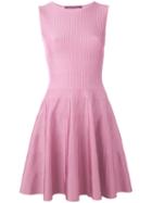 Antonino Valenti - Shift Dress - Women - Silk/nylon/spandex/elastane/viscose - 42, Pink/purple, Silk/nylon/spandex/elastane/viscose