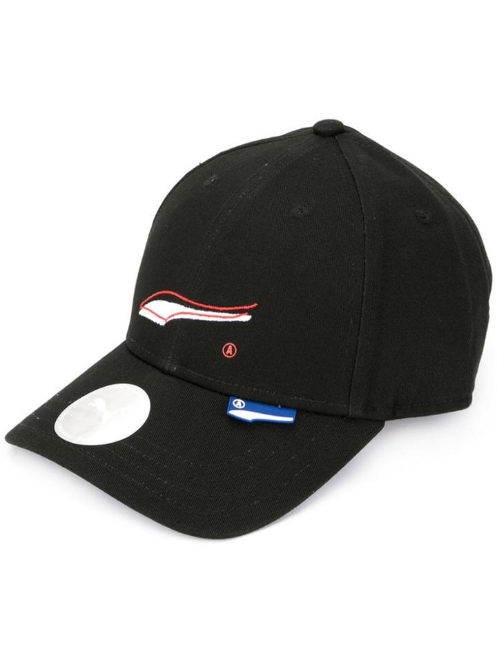 Puma Embroidered Logo Cap - Black