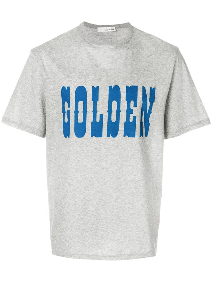 Golden Goose Deluxe Brand Western Logo T-shirt - Grey
