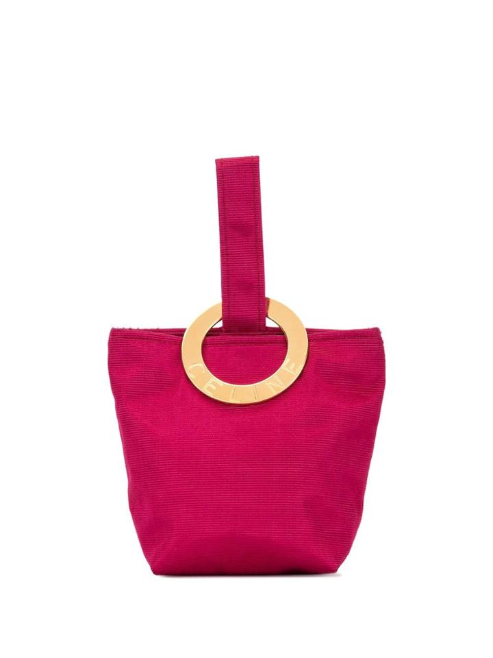 Céline Pre-owned Mini Logo Ring Tote - Pink