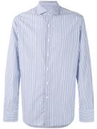 Alessandro Gherardi - Striped Shirt - Men - Cotton - 43, Blue, Cotton