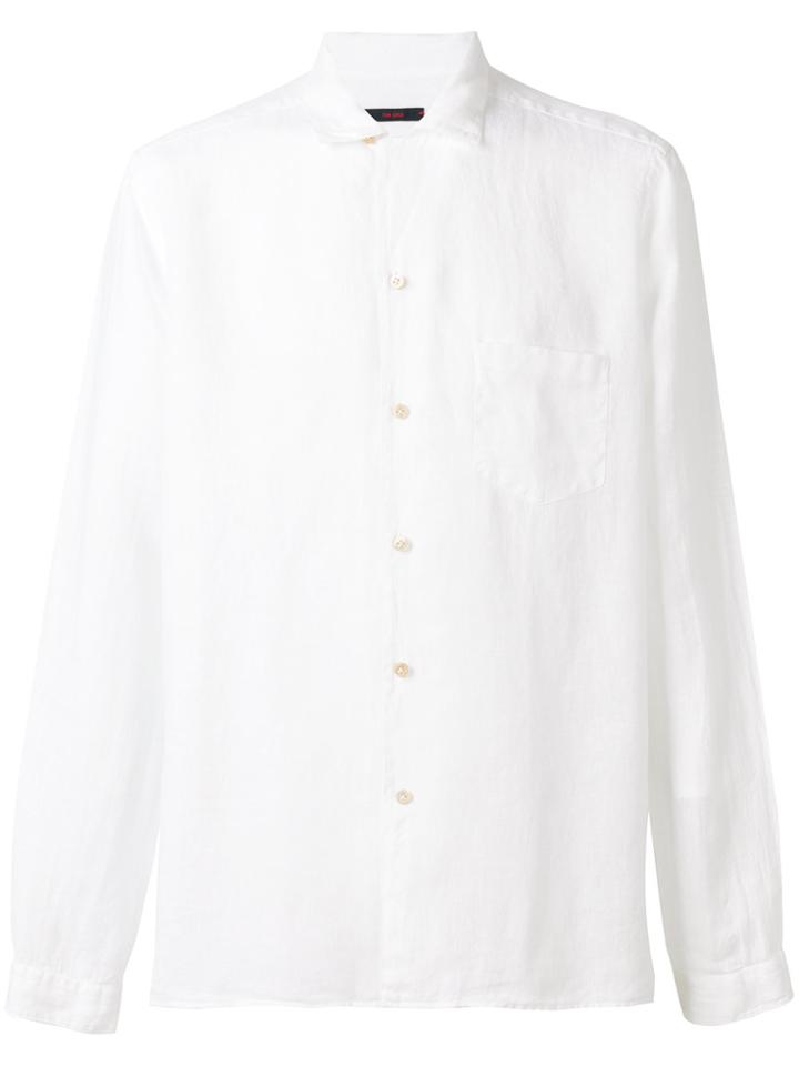 The Gigi Casual Long-sleeve Shirt - White