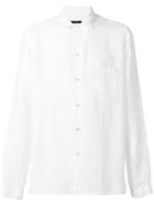 The Gigi Casual Long-sleeve Shirt - White