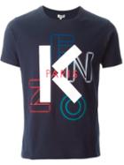Kenzo Kenzo Print T-shirt, Men's, Size: Xs, Blue, Cotton