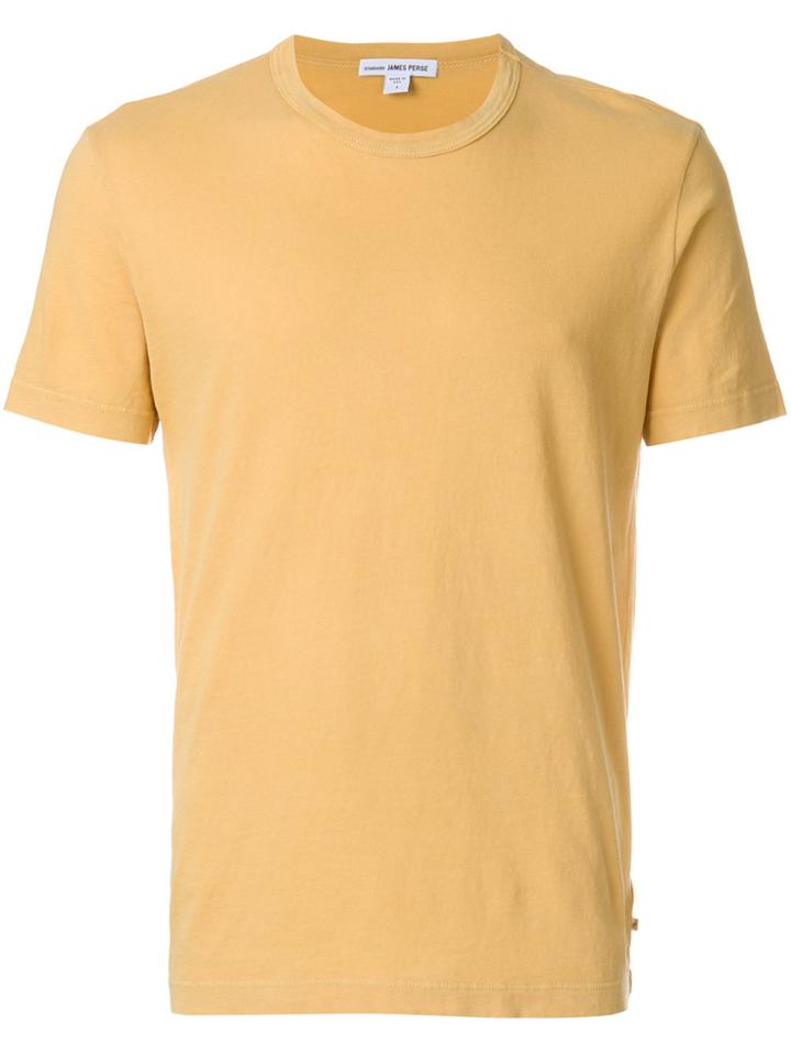 James Perse Round Neck T-shirt - Yellow & Orange
