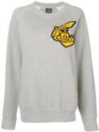 Vivienne Westwood Anglomania Front Patch Sweater - Grey