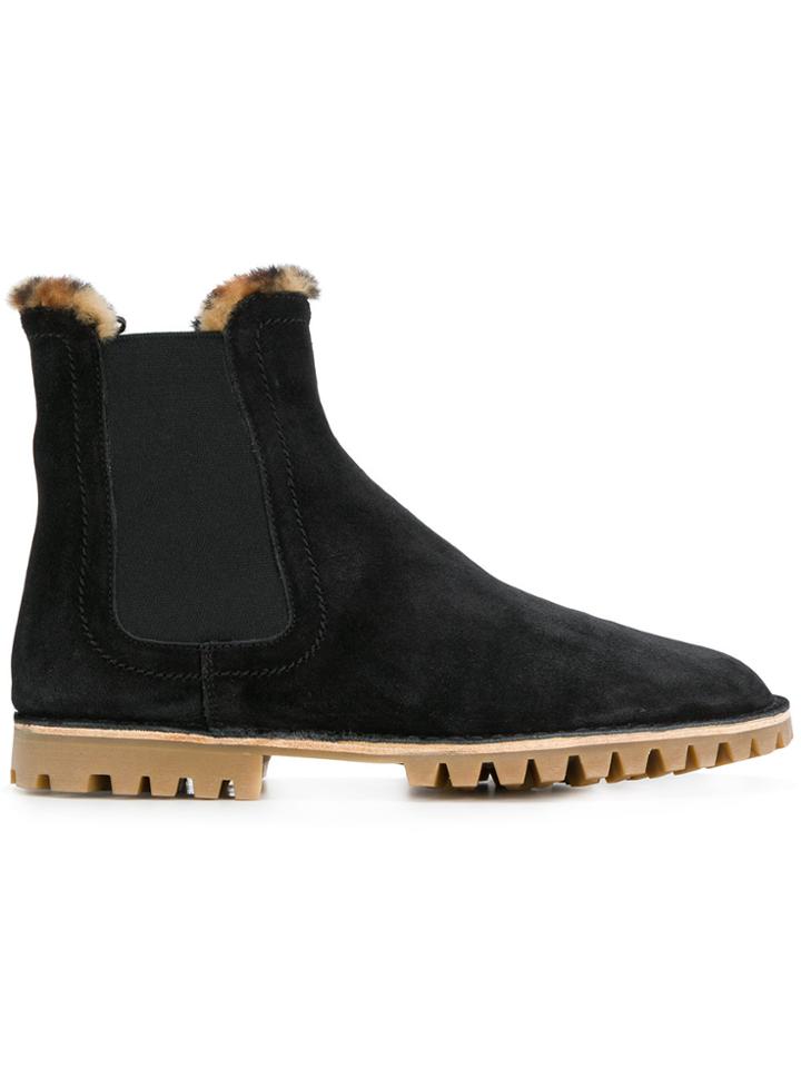 Car Shoe Chelsea Boots - Black