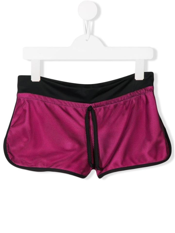 Mc2 Saint Barth Kids Sport Casual Shorts - Pink