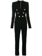 Balmain Double Breasted Jumpsuit - Black