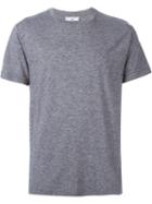 Ami Alexandre Mattiussi Crew Neck T-shirt, Men's, Size: Xxl, Grey, Modal/wool