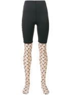 Marine Serre Moon Leggings - Black