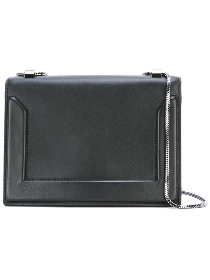 3.1 Phillip Lim Mini Soleil Shoulder Bag, Women's, Black, Calf Leather