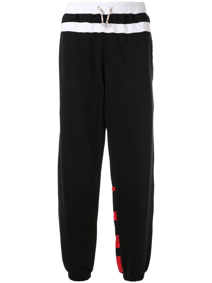 Marni Contrast Panels Track Trousers - Black