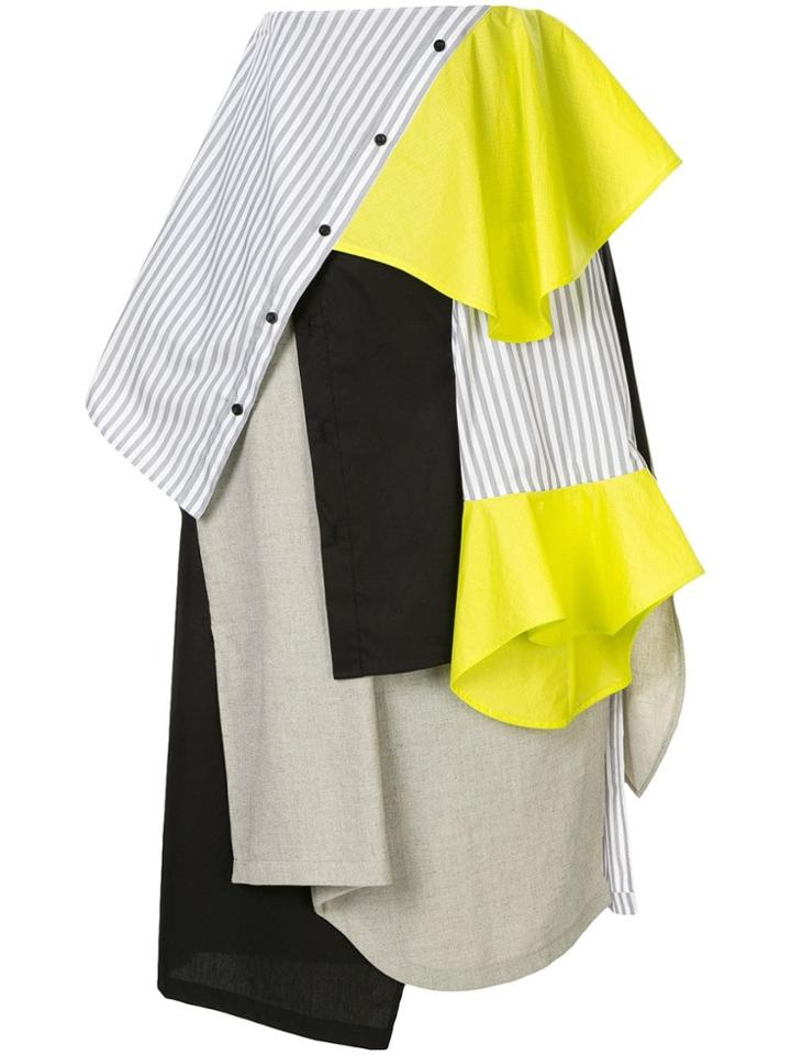 Enföld Deconstructed Shirt Skirt - Multicolour