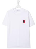 Neil Barrett Kids Patch Detail T-shirt - White