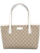 Gucci Pre-owned Gg Pattern Hand Tote Bag - Neutrals
