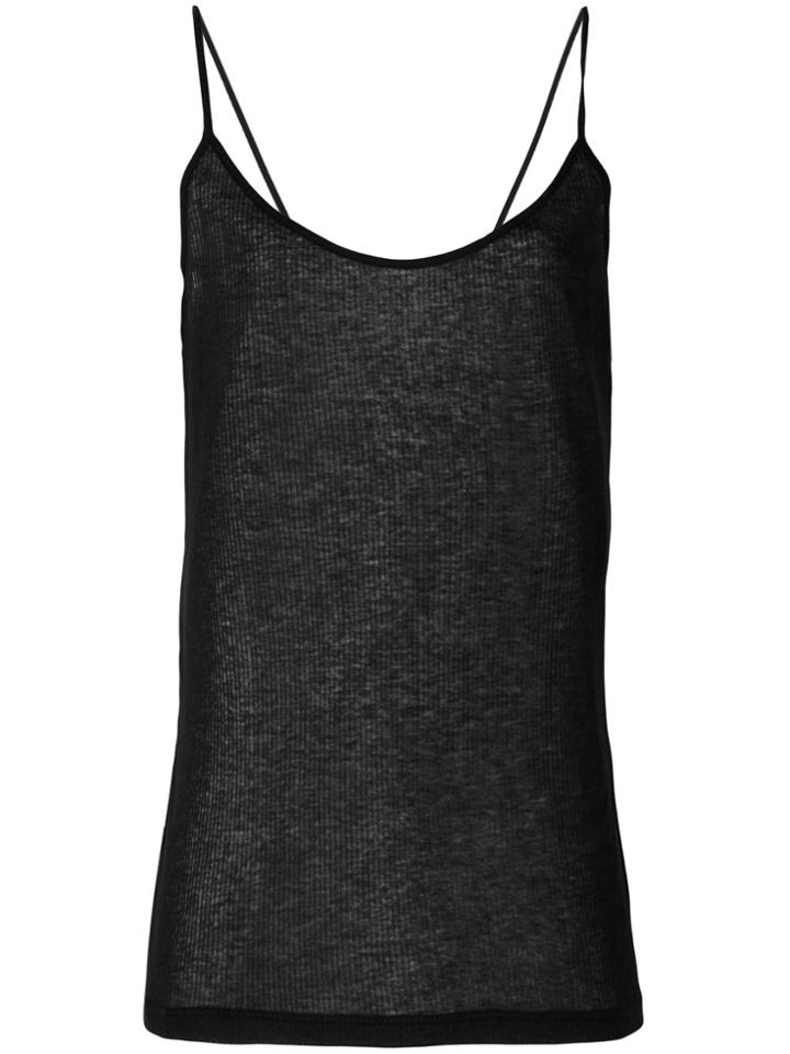 Ann Demeulemeester Sleeveless Tank Top - Black