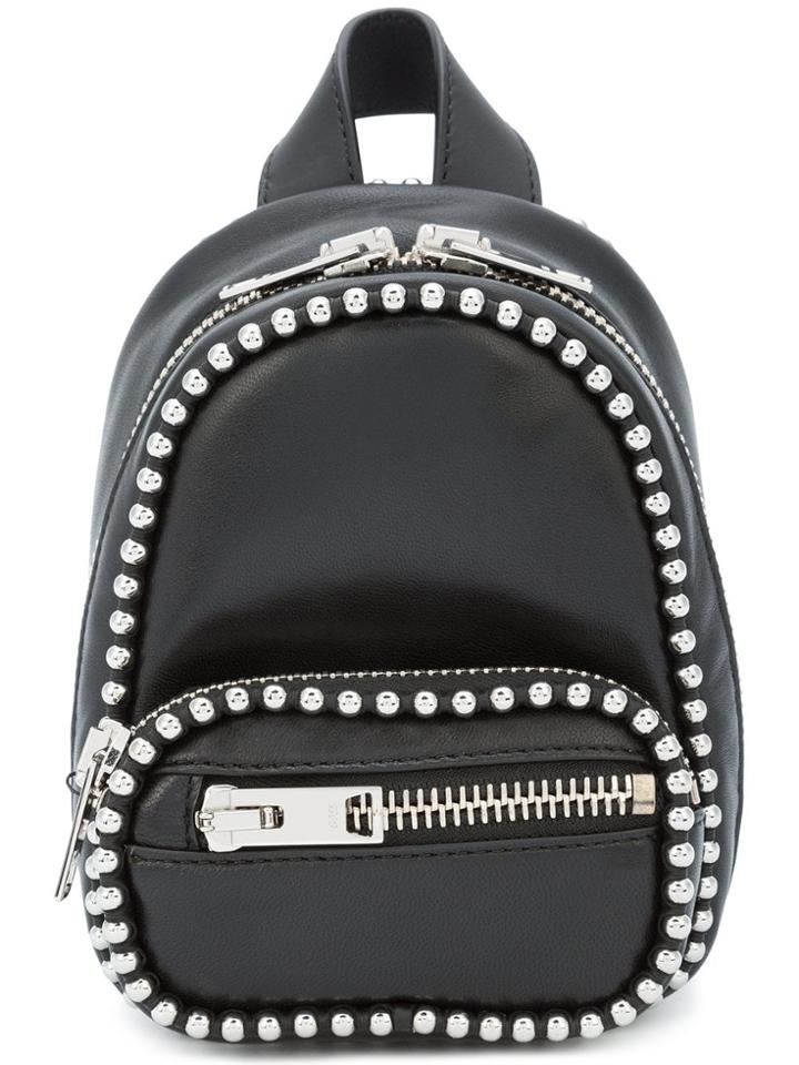 Alexander Wang Studded Shoulder Bag - Black