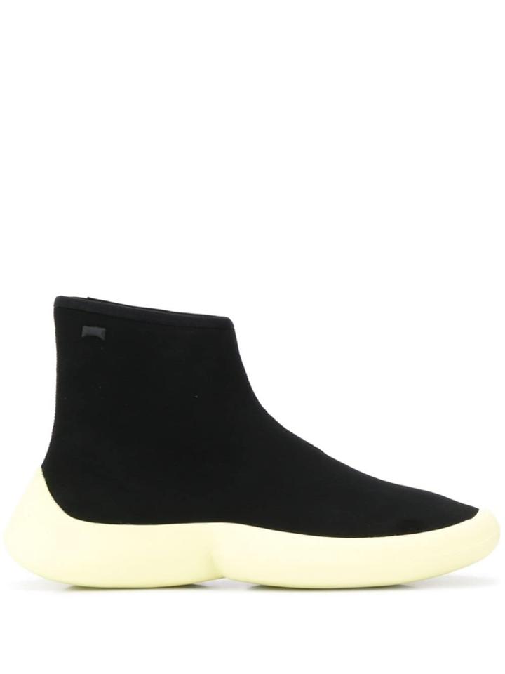 Camper Lab Slip-on Ankle Boots - Black