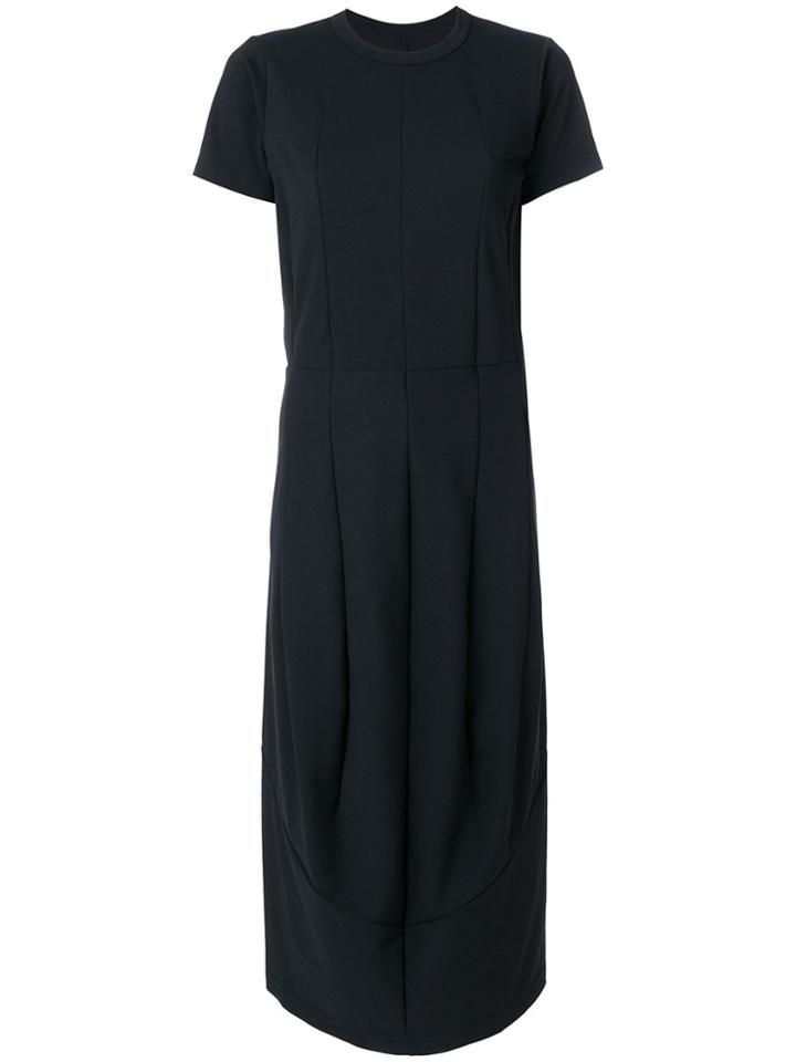 Comme Des Garçons Draped Tulip Dress - Black