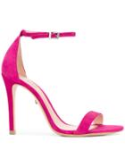 Schutz Open Toe Sandals - Pink & Purple