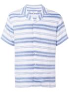Orlebar Brown Striped Casual Shirt - Blue