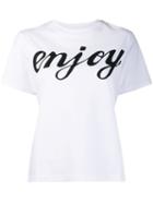Mcq Alexander Mcqueen Enjoy T-shirt - White