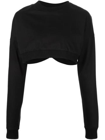 Odd. Overlap Crop Top