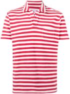 Orlebar Brown - Terry Stripe Polo Shirt - Men - Cotton - Xl, Red, Cotton