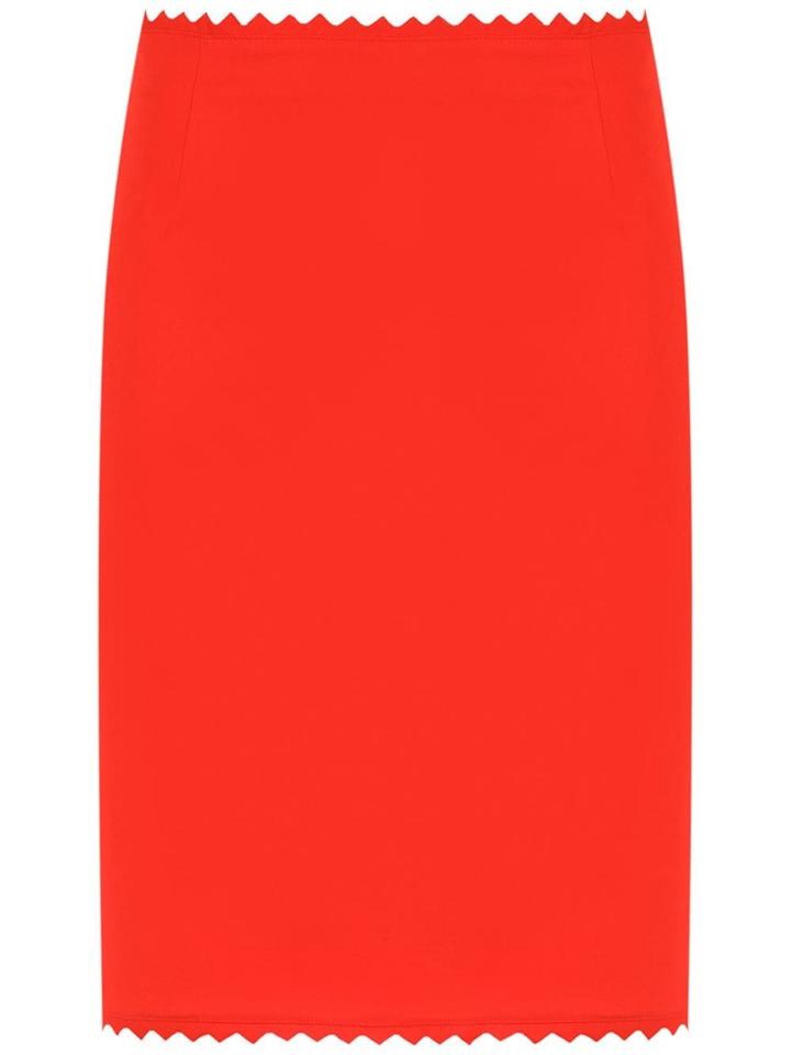 Reinaldo Lourenço Pencil Skirt - Red
