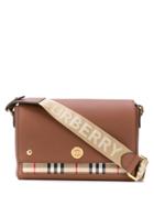 Burberry Vintage Check Note Crossbody Bag - Brown