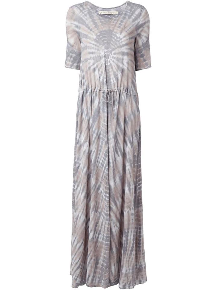 Raquel Allegra Drawstring Tie Dye Maxi Dress