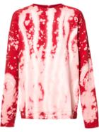 Faith Connexion Bleached Sweatshirt, Men's, Size: Medium, Red, Cotton