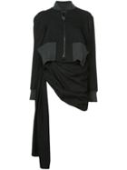 Yohji Yamamoto Gathered Jacket - Black