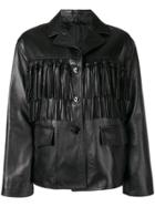 Ermanno Scervino Western Tassel Jacket - Black