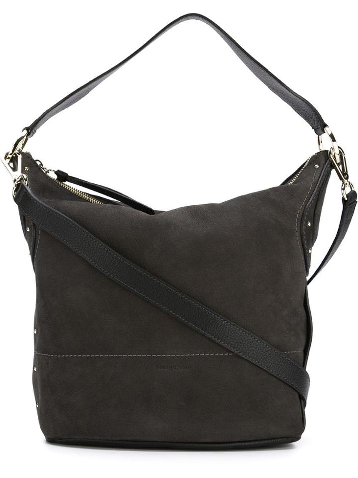 See By Chloé 'janis' Hobo Tote - Grey