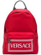 Versace Versace Dbfg781dnyver Drw Furs & Skins->leather - Red