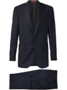 Isaia 'aquaspider' Suit, Men's, Size: 54, Blue, Wool