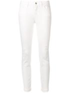 Dolce & Gabbana Cropped Skinny Jeans - White